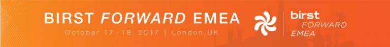 Birst Forward EMEA, 17 and 18 October 2017, London