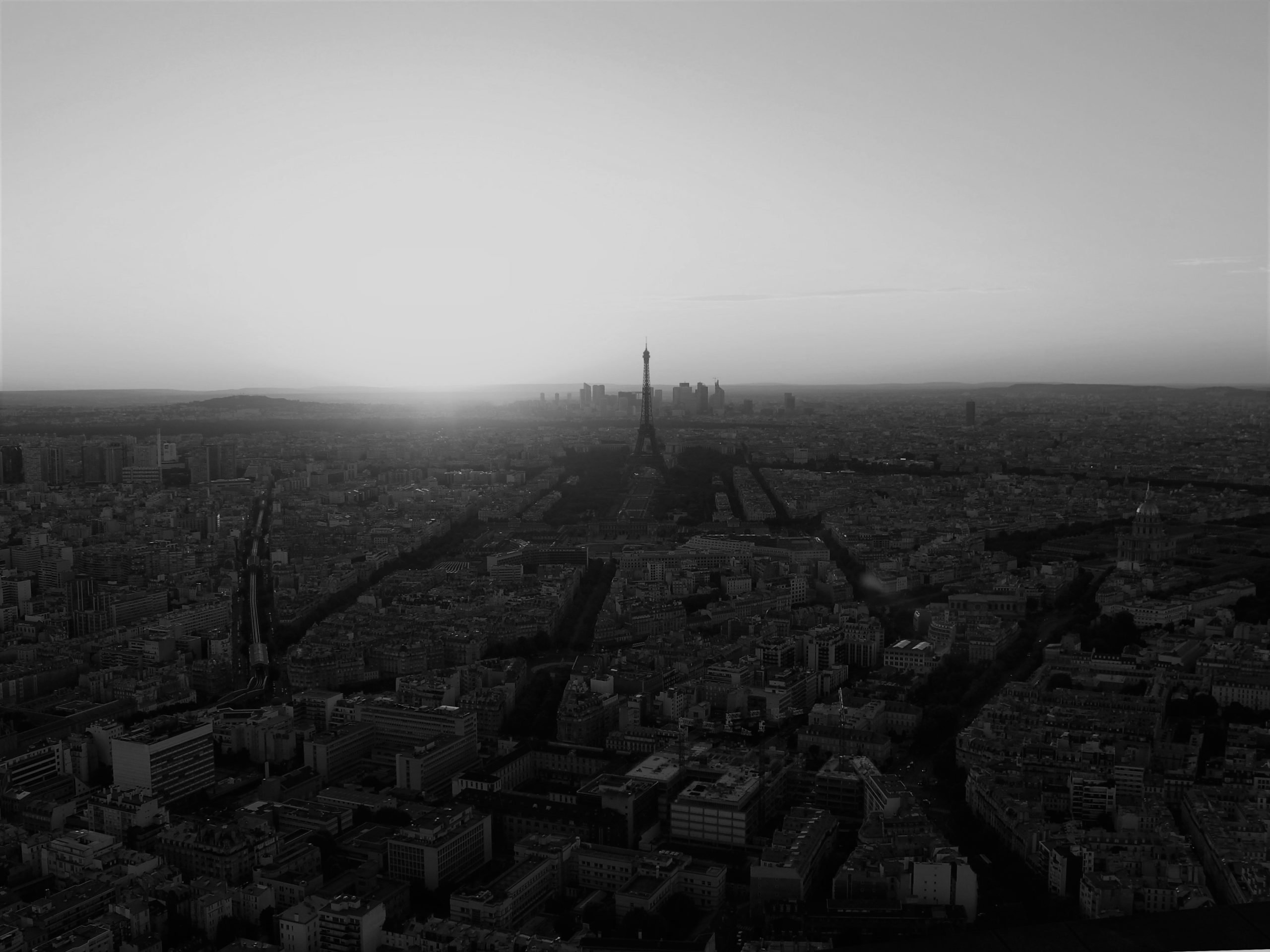 sunset-in-paris Paris skyline