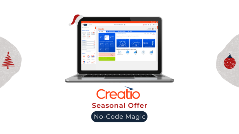 Creatio seasonal offer: No-Code Magic