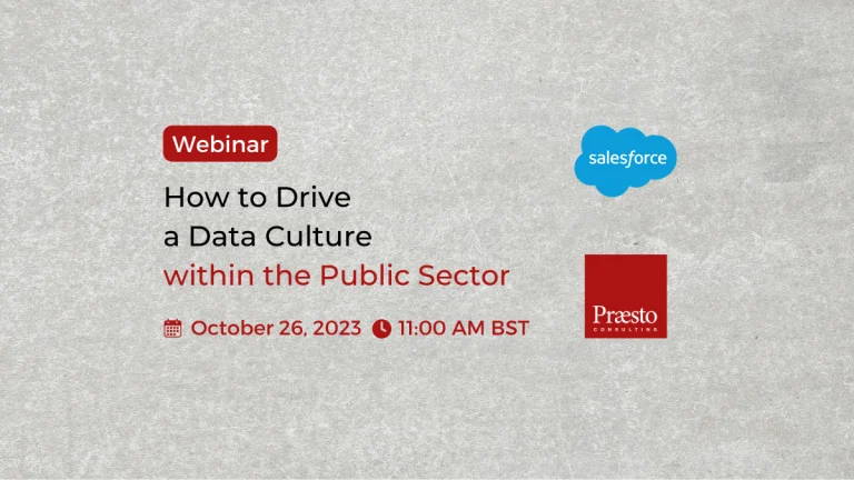 How to Drive a Data Culture within the Public Sector