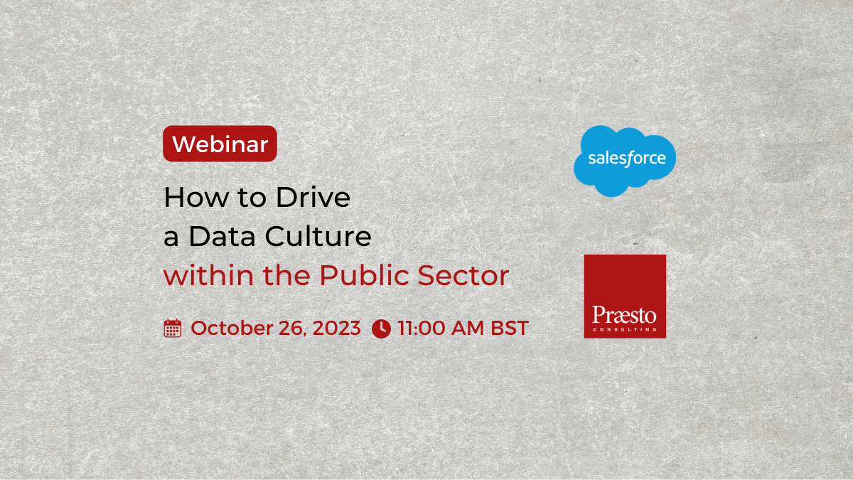 How to Drive a Data Culture within the Public Sector