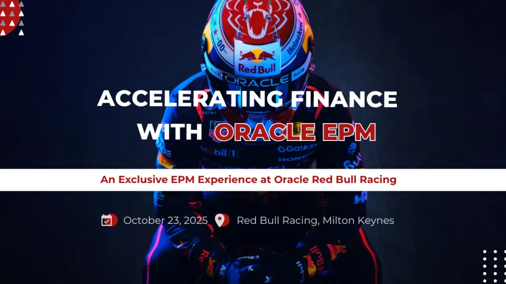 Oracle EPM at Red Bull Racing
