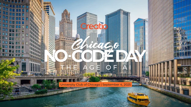 Creatio No-Code Day Chicago: the age of AI, University Club of Chicago, 4 September 2025